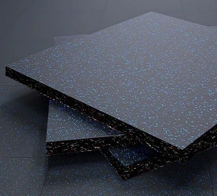 Soundproof Acoustic Rubber Tiles Matting Anti Slip Eco Friendly Material For Indoor