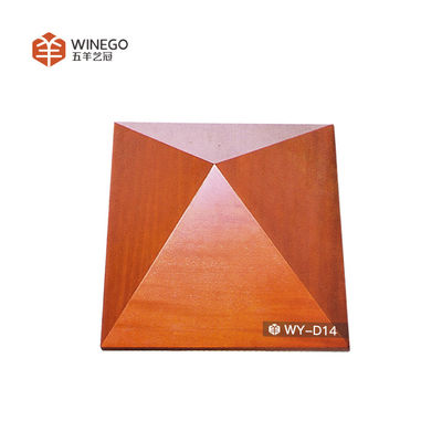 Rubber Solid Wood Acoustic Diffuser Panels Improved Sound Reflections And Clarity