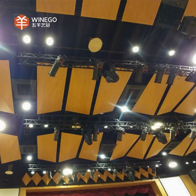 FSC Certified Wood Acoustic Diffuser Panels For Concert Halls Recording Studios