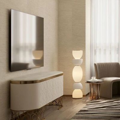 Budget Friendly Acoustic Fabric Covered PET Decorative Panels 9mm 12mm Easy Install