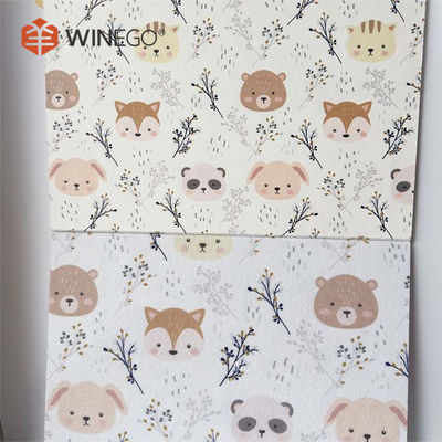 No Formaldehyde PET Decorative Acoustic Panels for Child Hospital Aesthetic Enhance