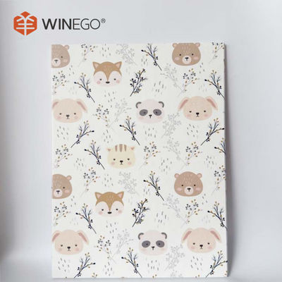 Custom Cartoon Patterns PET Acoustic Panels Eco Friendly For Hospital Paneling