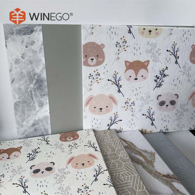 No Formaldehyde PET Decorative Acoustic Panels for Child Hospital Aesthetic Enhance