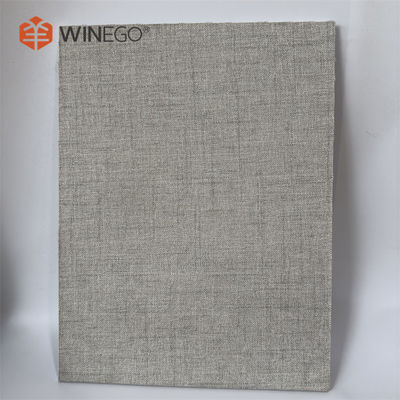 Eco Friendly Recyclable Material PET Acoustic Panels Fabric Finish 9mm 12mm Thick