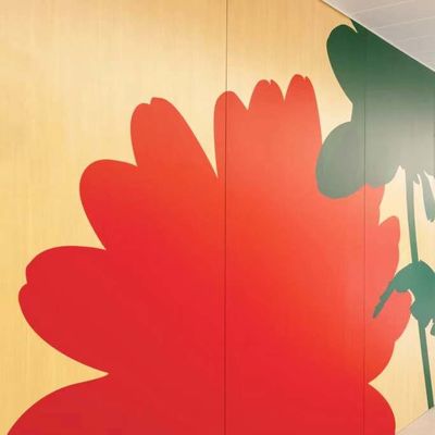 No Formaldehyde PET Decorative Acoustic Panels for Child Hospital Aesthetic Enhance