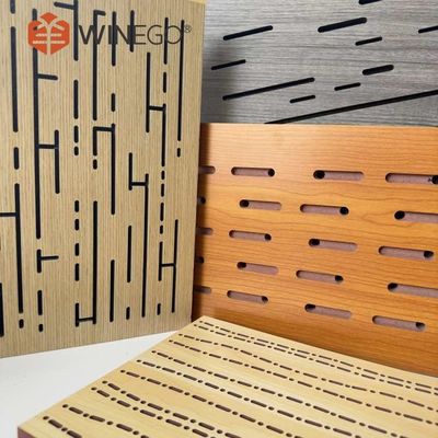 OEM Low Emission Art Acoustic Panels Sound Absorbing Sustainable Materials