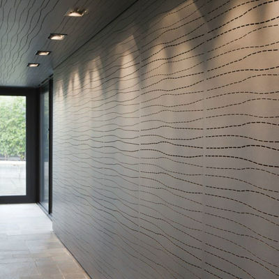 OEM Low Emission Art Acoustic Panels Sound Absorbing Sustainable Materials