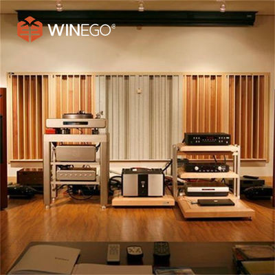 Clear and Enveloping Audio Experience Wood Variable Acoustic Diffuser Panels