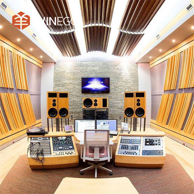 OEM Upgrade Sound Clarity Wood Acoustic Diffuser Panels for Recording Studios