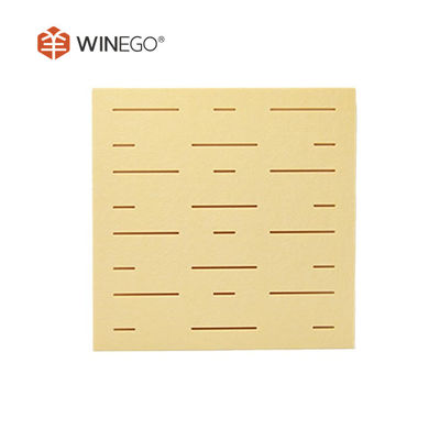 Engraving Wall Polyester Acoustic Panels Lightweight Acoustic Polyester Fiber Sheets