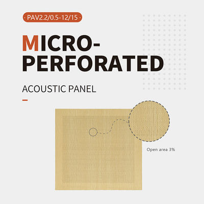 Micro Perforated Acustic Panels Sound Absorption And Decoration Ceiling System