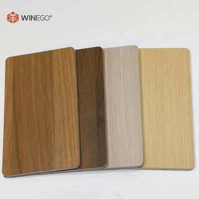 Decorative Laminate Wall Panels European Slanted Texture Shadow Veneer Finish
