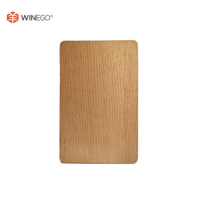 Straight Grain laminate wall tile panels American Red Oak Interior Decorative