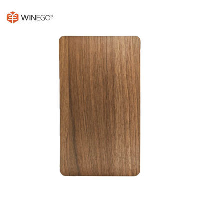 Decorative Laminate Wall Panels European Slanted Texture Shadow Veneer Finish