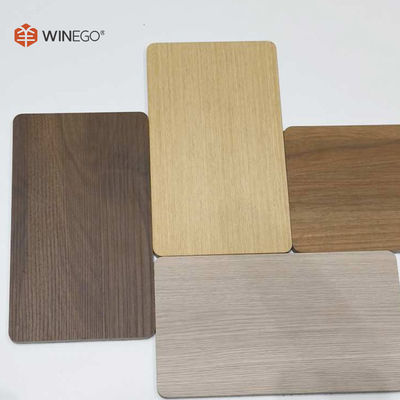 Oak Veneer Laminated MDF Wall Panels , Laminate Wall Planks 9mm-18mm Thick