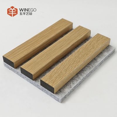 Premium Wood Slat Acoustic Panel - Stylish Acoustic Solution For Modern Interiors