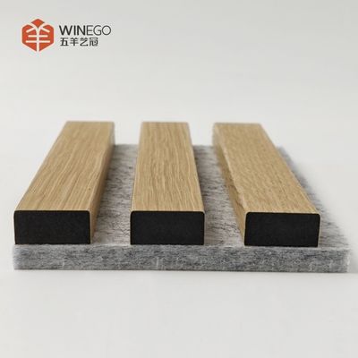 Premium Wood Slat Acoustic Panel - Stylish Acoustic Solution For Modern Interiors