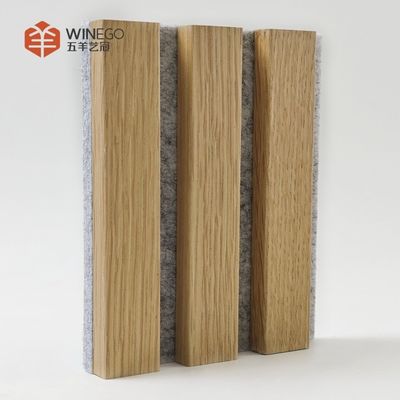 Premium Wood Slat Acoustic Panel - Stylish Acoustic Solution For Modern Interiors