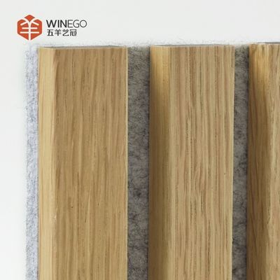 Premium Wood Slat Acoustic Panel - Stylish Acoustic Solution For Modern Interiors