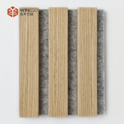 Timeless Wood Slat Acoustic Panels For Harmonious Interiors Three Side Banding