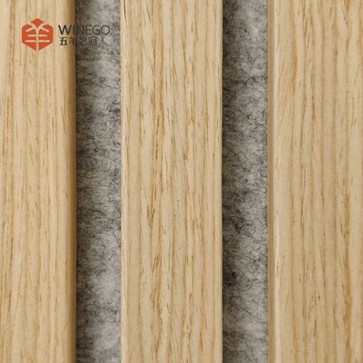 Timeless Wood Slat Acoustic Panels For Harmonious Interiors Three Side Banding