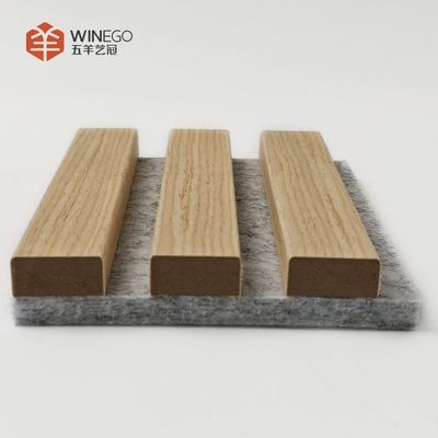 Timeless Wood Slat Acoustic Panels For Harmonious Interiors Three Side Banding