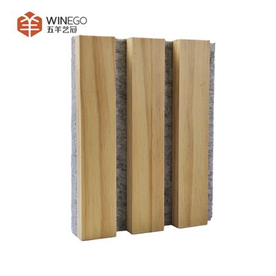 High-Performance Wood Slat Panels For Acoustics And Aesthetic Refinement