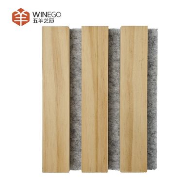 High-Performance Wood Slat Panels For Acoustics And Aesthetic Refinement