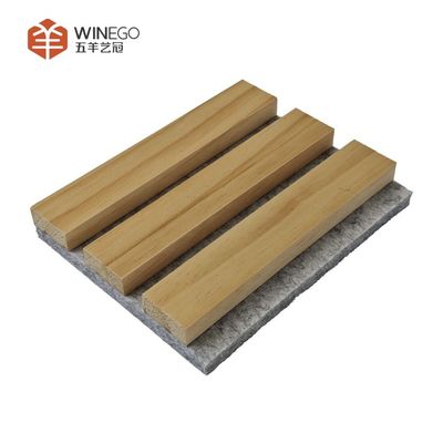 High-Performance Wood Slat Panels For Acoustics And Aesthetic Refinement