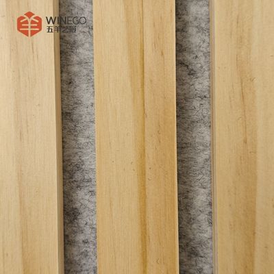 High-Performance Wood Slat Panels For Acoustics And Aesthetic Refinement