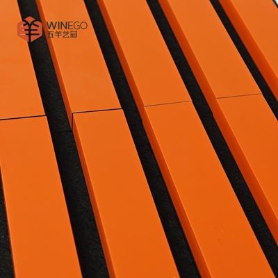 Eco-Friendly Acoustic Wood Slat Panels For Elevated Interior Ambiance