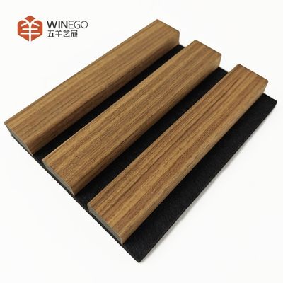 Luxurious Wood Slat Acoustic Panel Elegant And Efficient Sound Solution