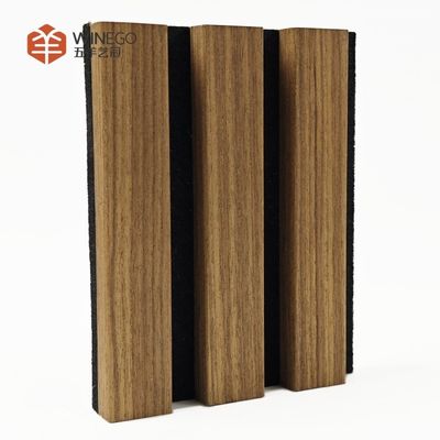 Luxurious Wood Slat Acoustic Panel Elegant And Efficient Sound Solution