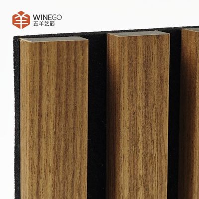 Luxurious Wood Slat Acoustic Panel Elegant And Efficient Sound Solution