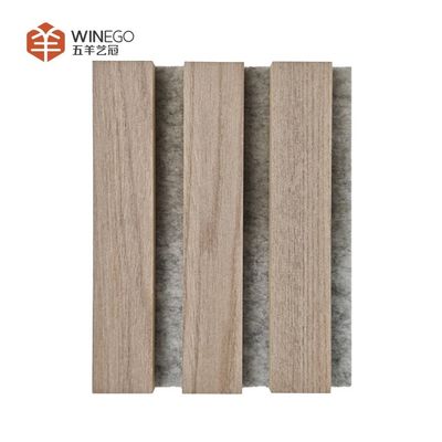 Elegant Wood Slat Acoustic Panel Functional And Artistic Sound Absorption