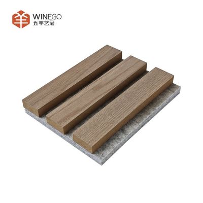 Elegant Wood Slat Acoustic Panel Functional And Artistic Sound Absorption