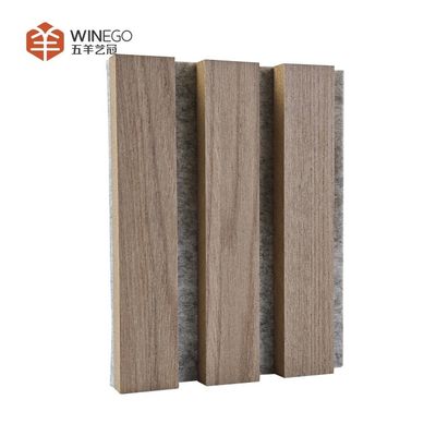 Elegant Wood Slat Acoustic Panel Functional And Artistic Sound Absorption