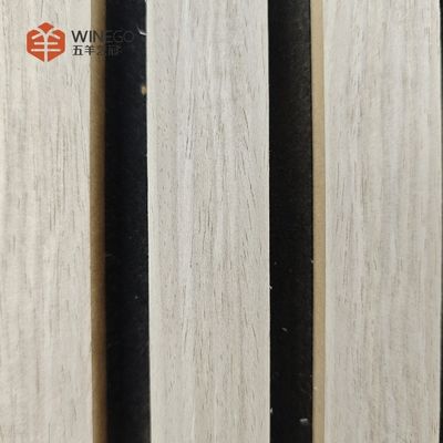 Versatile Color To Choose Wood Slat Acoustic Panels For Interior Wall