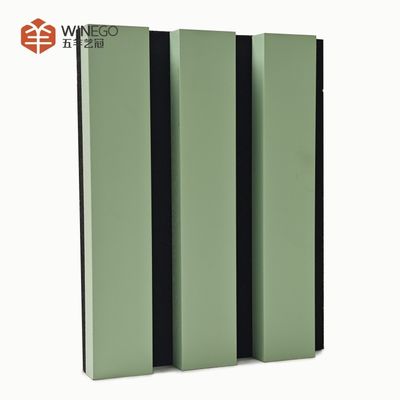 Decorative And Functional Wood Slat Acoustic Panels For Restaurant Decoration