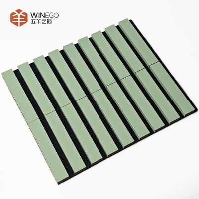 Decorative And Functional Wood Slat Acoustic Panels For Restaurant Decoration