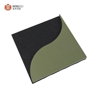 Modern Wood Slat Acoustic Panels With Different Color For Wall