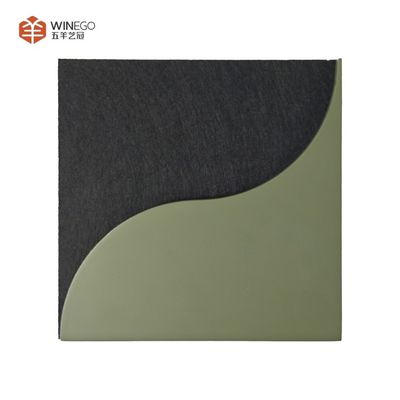 Modern Wood Slat Acoustic Panels With Different Color For Wall