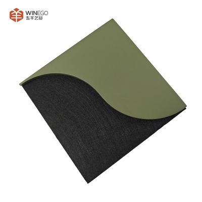 Modern Wood Slat Acoustic Panels With Different Color For Wall
