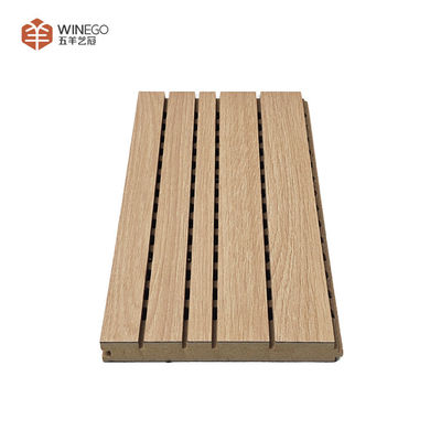 Modern Grooved Acoustic Panels With Different Color For Wall