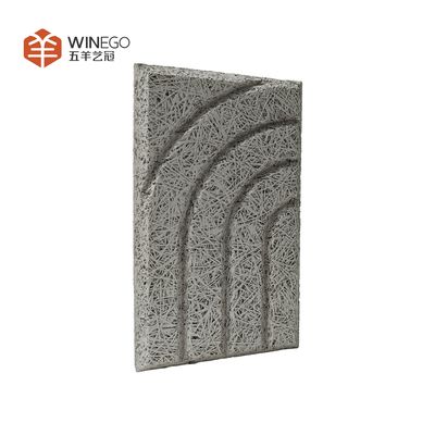 Multiple Color Wood Wool Acoustic Panel Meet Various Aesthetic Needs