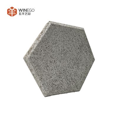 Combine Aesthetic Appeal Wood Wool Acoustic Panels  With OEM Services For Gyms