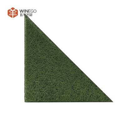 12 Colors And Custom Sizes Wood Wool Acoustic Panels With OEM Services