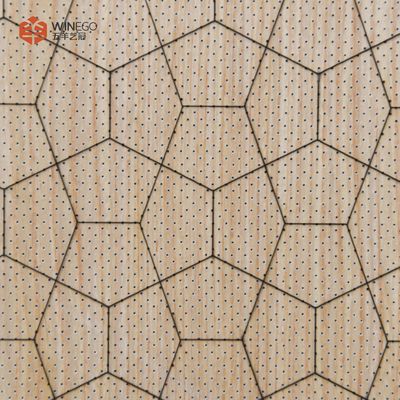 Super Micro-Perforated Acoustic Panel For Sound Absorption And Luxury Appeal