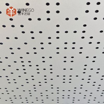 Multiple Color Options Aluminum Perforated Acoustic Panel For Ceiling And Wall