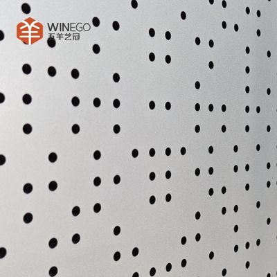 Multiple Color Options Aluminum Perforated Acoustic Panel For Ceiling And Wall